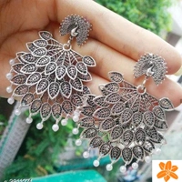 Ereing  - Catalog Name:*Arya Attractive Alloy Women's Earrings Vol 15*Plating: Oxidised Gold,Oxidised SilverEa