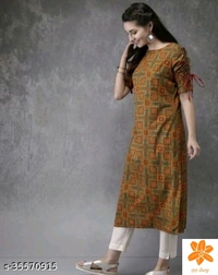 Women Kuriti  - greay , Best top selling , M