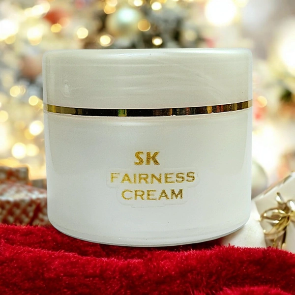 SK FAIRNESS CREAM Homemade Fairness Night Skin Whitening Lightening Cream (Guaranteed Fairness in 15 Days) - 30 Grams, Medium Strong