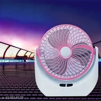 KEYMAX Table Fans Folding Rechargeable Fan LED Light And Multifunction USB Charging DC Fan Power Desk Fan 2400mAh USB NEW 2025 MODEAL FAN USB GADGET USB Fan, USB Air Cooler Meesho offer under 100