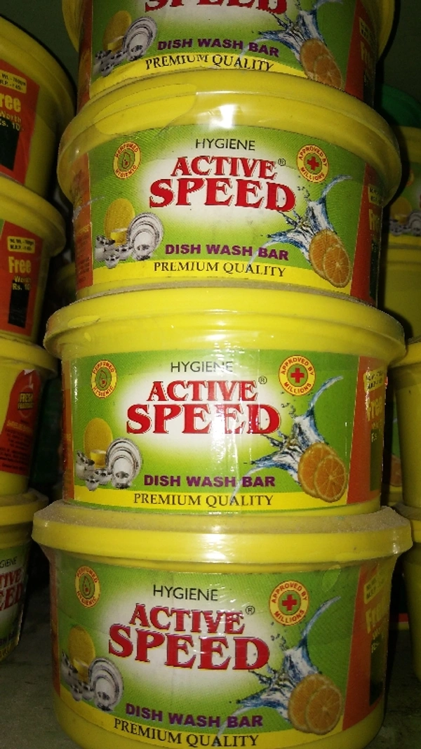 Active Speed Dish Wash Bar - 700gm