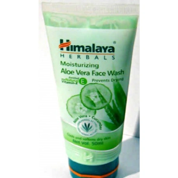Himalaya Moisturizing Aloe Vera Face Wash - 50ml