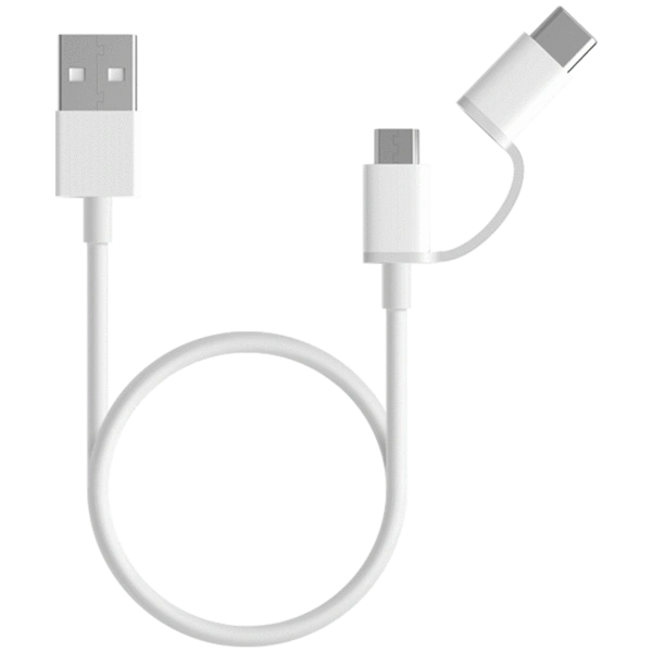 MI 2 IN 1 (MICRO USB TWO C TYPE) 100 CM
