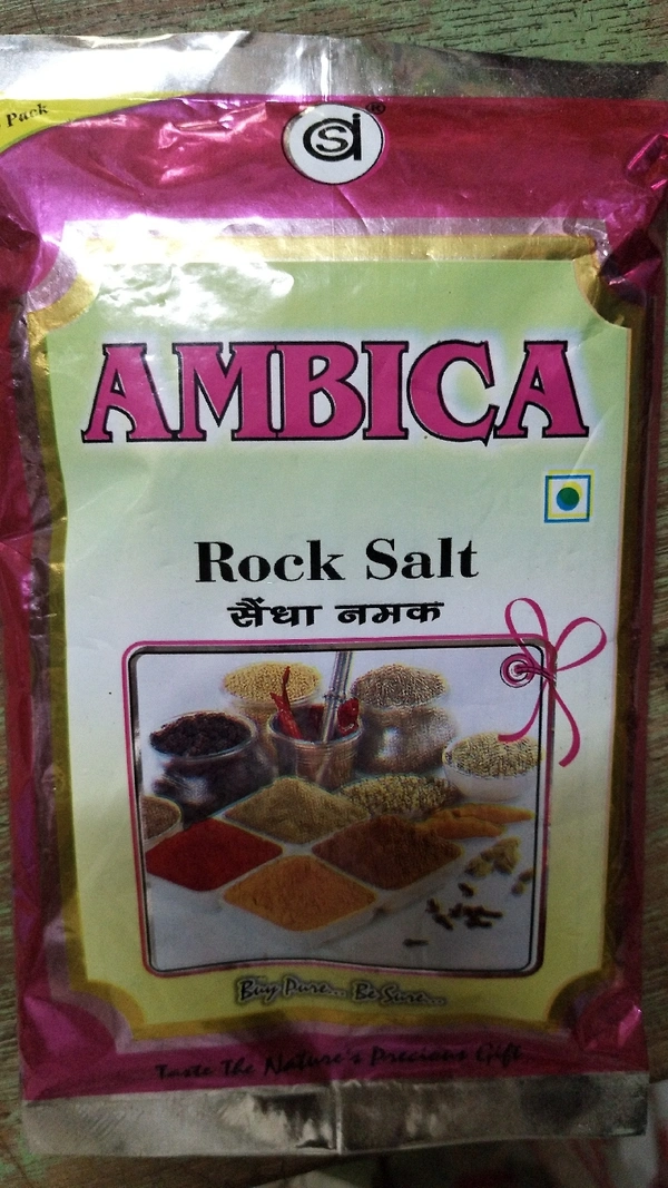 Ambica Rock Salt (sendha Namak)  - 100gm