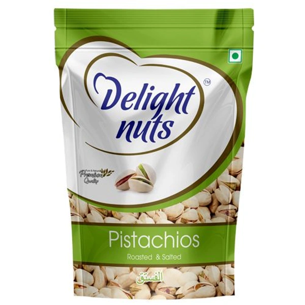 Delight Nuts Pistachios Roasted & Salted - 80gm