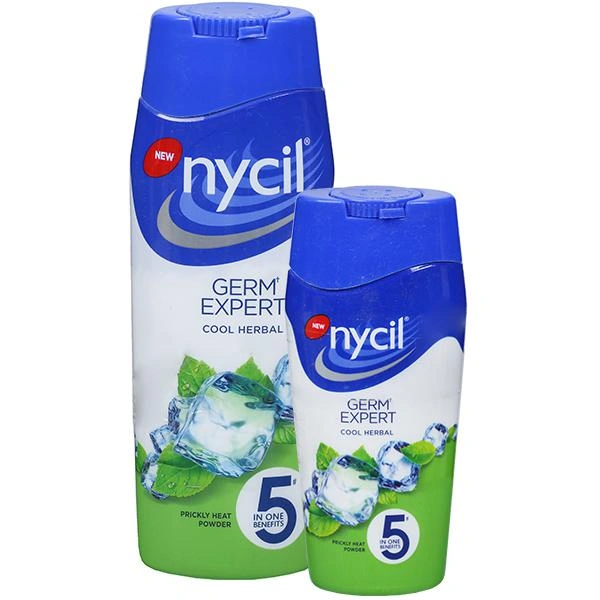 nycil Cool Herbal Prickly Heat Powder - 200gm