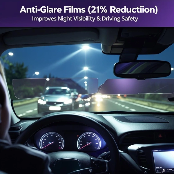 Anti-Glare Films (21% Glare Reduction)