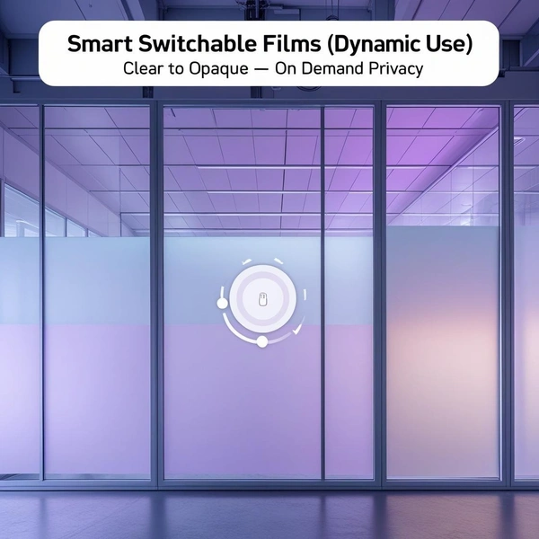Smart Switchable Films (Dynamic Use)