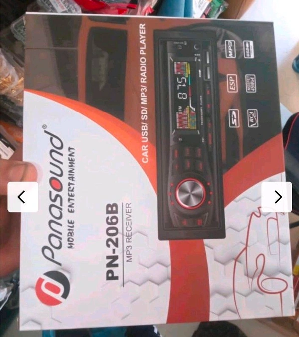 Panasound Single Din Stereo 