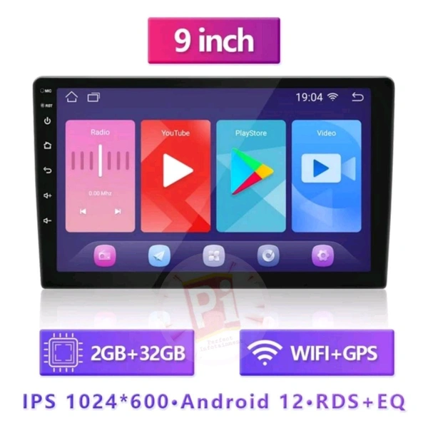 Inject Audio 9 Inch Car Android Stereo With Wirings Kit 