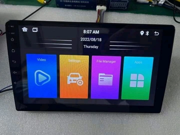 Autopark Brand 9 Inch Car Android Stereo With Ahd Reverse Camera + Wirings Kit.  