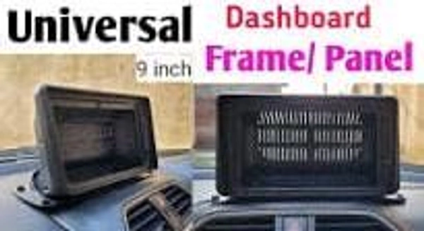 Universal Dashboard Frame with Coupler  - 10 Inch