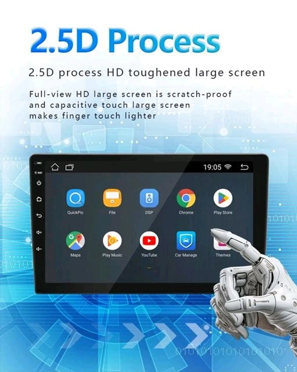 10 Inch 2/32 Best Quality Android Stereo With Wirings Kit Only 