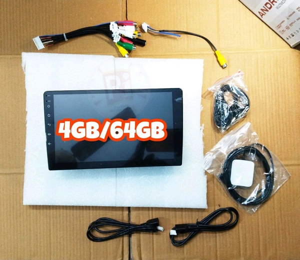  Premium Quality 4/64 Car Play Android Stereo With Wirings Kit Only  - 9 Inch