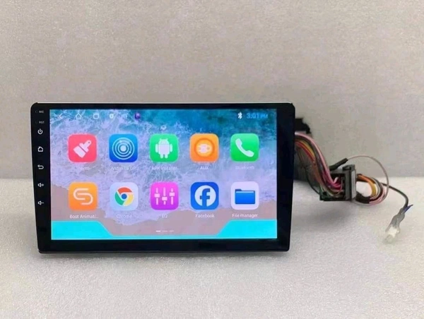  Premium Quality 4/64 Car Play Android Stereo With Wirings Kit Only  - 9 Inch