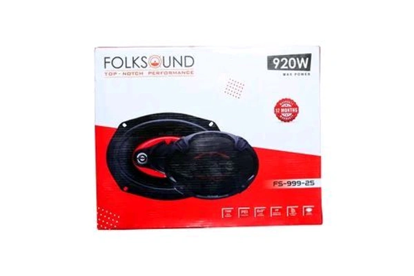 Folksound 6x9 Speakers Pair Sets 