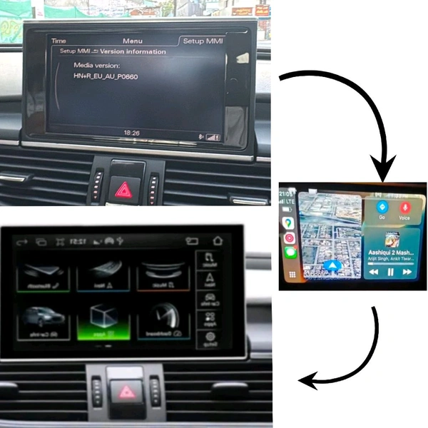 Audi A6 Touch Screen Android Stereo 4/64 Complete Set