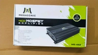 Megasonic Brand 4 Channel Amplifier With Wiring 