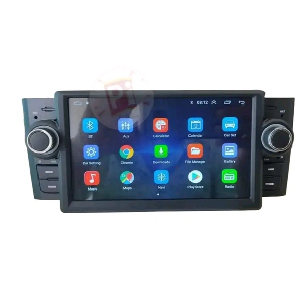 Fiat Punto Old Car Android Stereo With Wirings Kit + Frame And Wirings Kit 