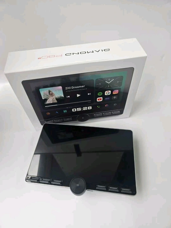 Gemstone 10.8 Inch 2k Single Knob Diamond Android Stereo With Wirings Kit 