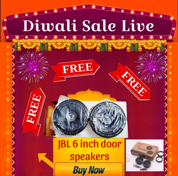 Jbl 6 Inch Pair Set Speakers Set Lowest Price + FREE GIFTS 