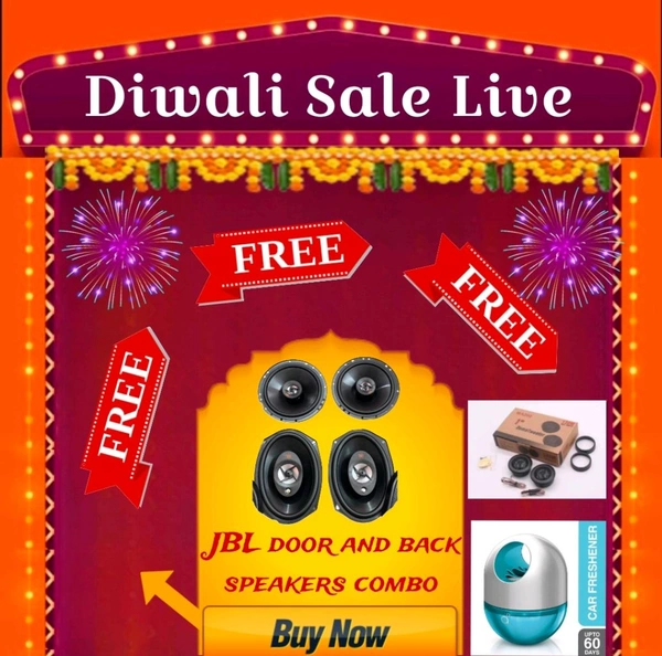 Jbl 6 Inch Door And Back Speakers Combo Lowest Price + FREE GIFTS