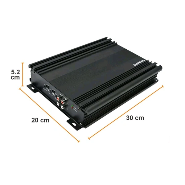 Megasonic  4 Channel Amplifier+ FREE GIFTS 