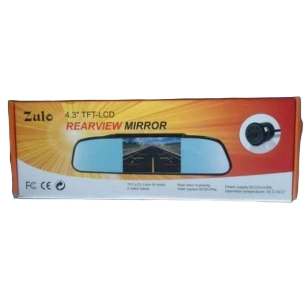 Zulo Best Quality Rear View Mirror Lowest Price+ FREE GIFTS 