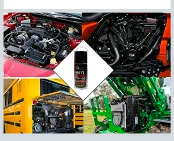 Anti RAT RODENT SPRAY RAT REPELLENT FOR CAR NO KILLING NO TRAPPING NO POISONING (SET OF 2 PCS ) Vehicle Interior Cleaner  (300 ml)