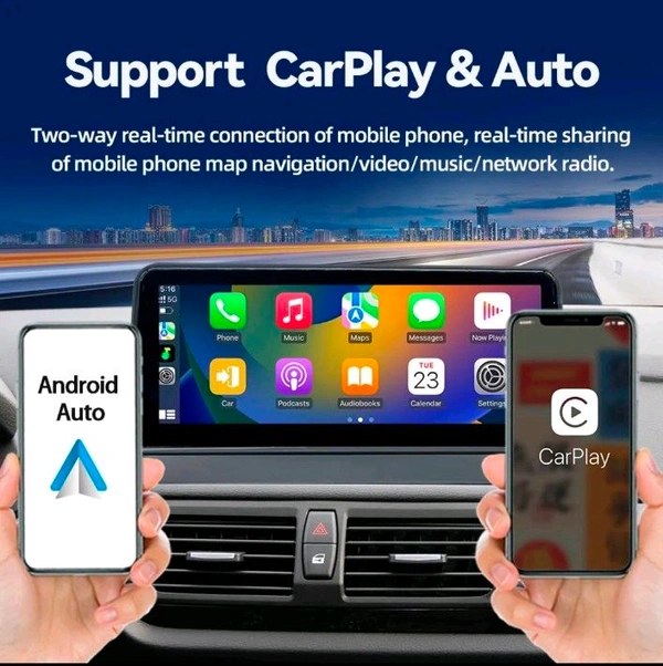 Perfect Infotainment BMW X1 E84 Android Player 2009-2015 | 10.25" Touchscreen Head Unit with Wireless Apple CarPlay, Android Auto, Navigation, Camera Support (RHD - India)