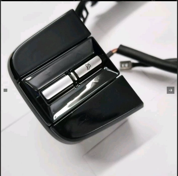 Tata Nexon 2023 Onwards Steering Wheel Remote Control Buttons with Couplers & Wiring (Plug & Play)