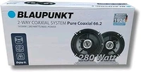 Blaupunkt Pure Coaxial 66.2 6.5 Inch 2-Way Car Speakers (280 Watts Peak Power) - Pair