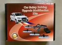 Perfect Infotainment 16 Mode Car Safety Driving Upgrade Modification Kit - 4 PCS LED Strobe Lights with Flasher Controller (White + Police/Amber Flash)