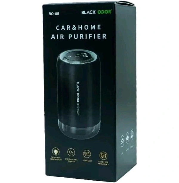 Perfect Infotainment - Premium BLACK_ODOR Car Smart Aromatherapy Spray Air Freshener & Aromatherapy Diffuser with Ambient Light Top Starting Feature | Auto Accessory Air Freshener for Cars
