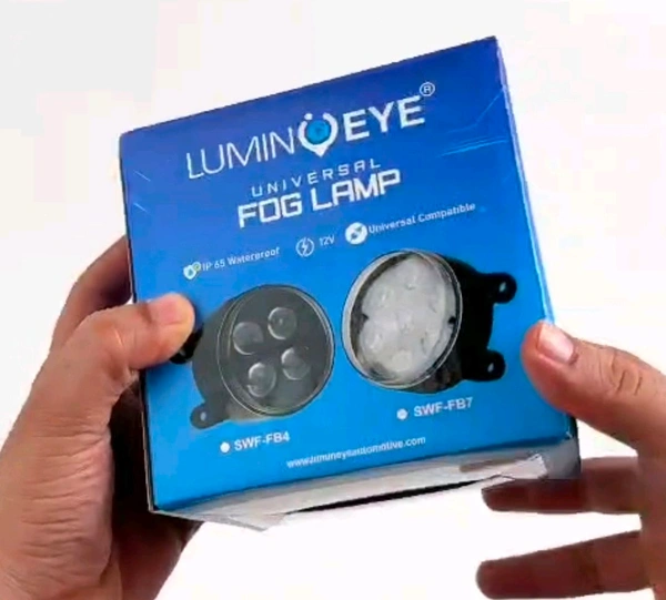 Lumen Eye Lumin Eye 7 LED Universal Fog Lamp SWF-FB7 - High Power White Fog Light (12V)
