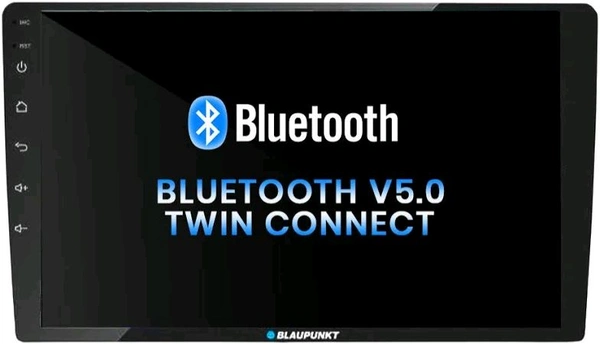 Blaupunkt Palm Bay 1000 Android Car Stereo | 9 Inch IPS Touchscreen | 2GB RAM + 64GB ROM | Bluetooth | Front & Rear Camera Support
