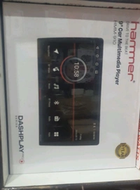 Hammer HMM-910 9 Inch 4/64 Android Car Multimedia Player | Touchscreen Display | Bluetooth | Navigation | USB/FM Support