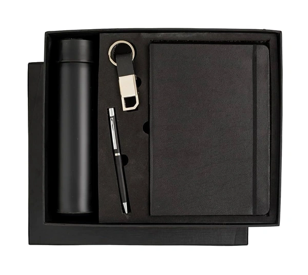 Personalized Gift Set - Personalized Diary, Persoanziled Pen, Personalized Keychain, Personalized Bottle, Best For Gifting Corporate Employes, Gifts for Friends, Corporate Gifting