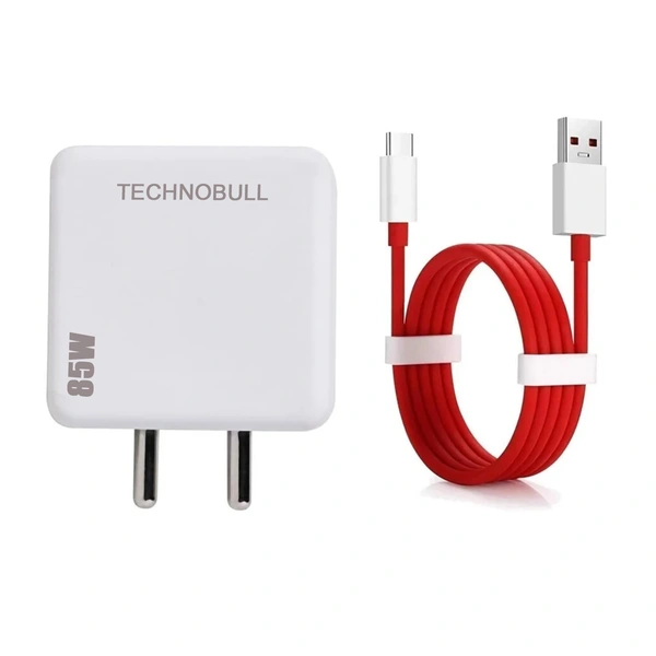 TECHNOBULL DASH CHARGER 85W with C type Cable