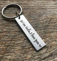 AMBARA PRINTS  Customised Name Metal Keychain