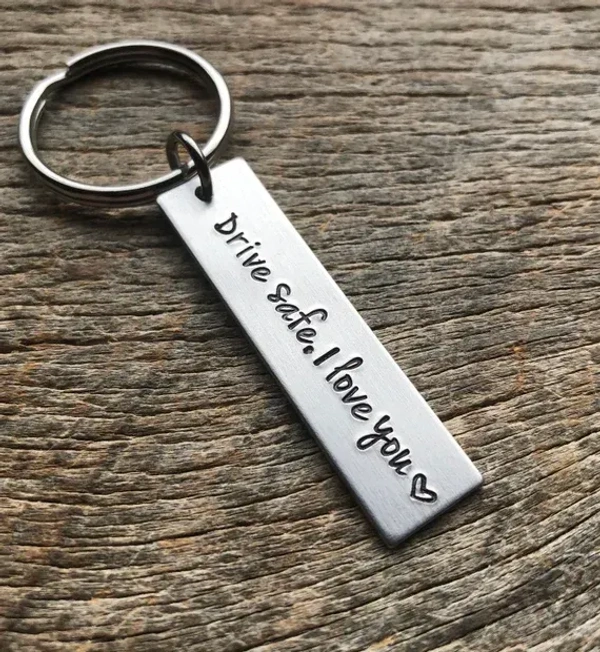 AMBARA PRINTS  Customised Name Metal Keychain