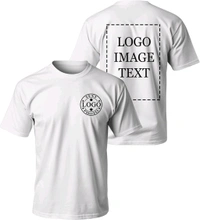 Customised t-shirt  - White, All Size