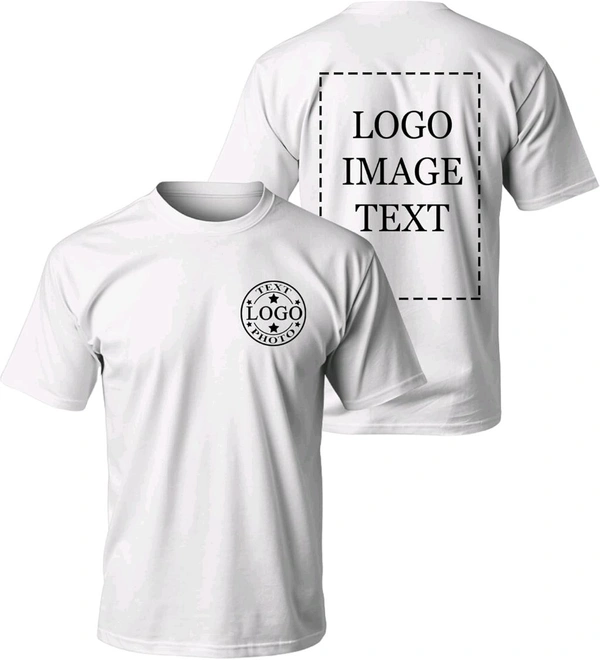 Customised t-shirt  - White, All Size