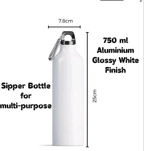 AMBARA PRINTS  CUSTOMISED Photo Sipper bottle (750ml)