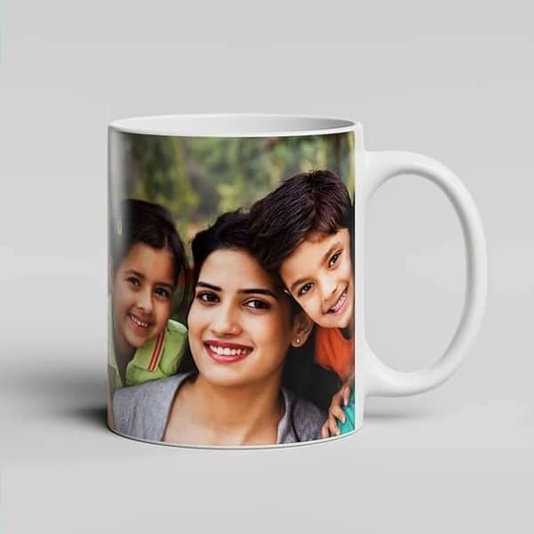 Customised Photo Cup - White