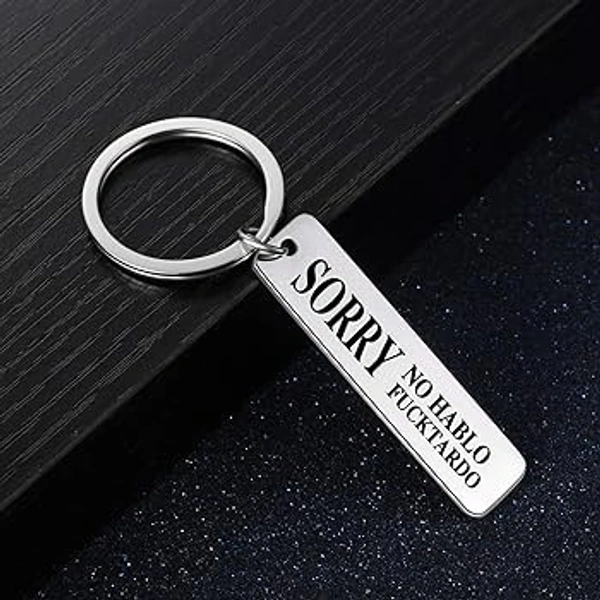 AMBARA PRINTS  Customised Name Metal Keychain