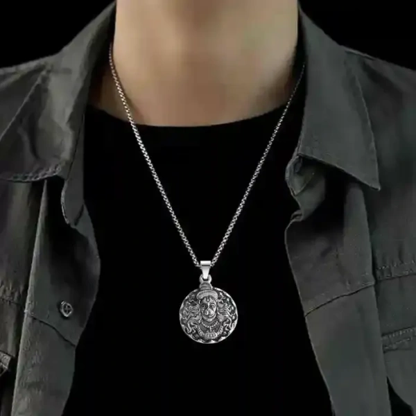 AMBARA PRINTS Hanuman ji Locket Pendant with Chain