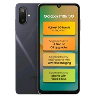 Samsung Galaxy M06 5G - Black, 128