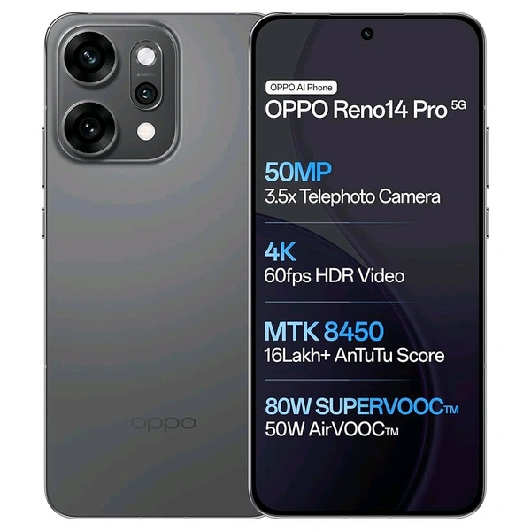 Oppo Reno 14 Pro - White, 256