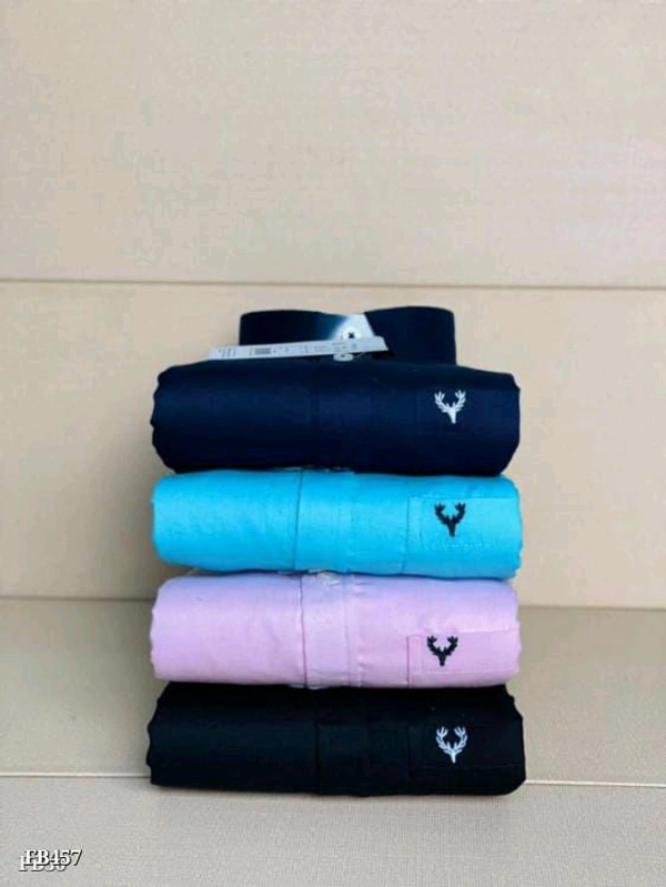 Allen Solly Plain Shirts For Men - 4 Pc Combo Stylish & Comfortable - M-38